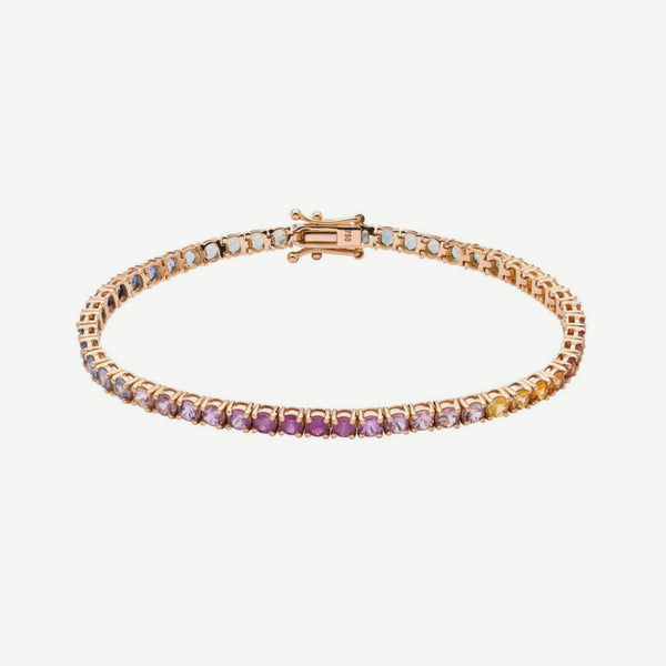 Rainbow Dream Tennis bracelet - Maison Celaj